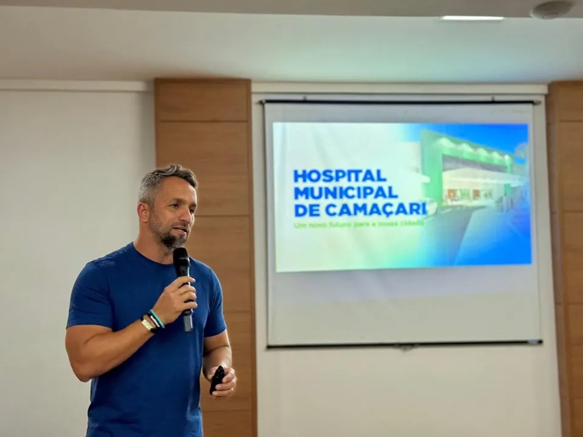 Flávio Matos apresenta proposta de hospital municipal com primeira etapa avaliada em R$80 mi