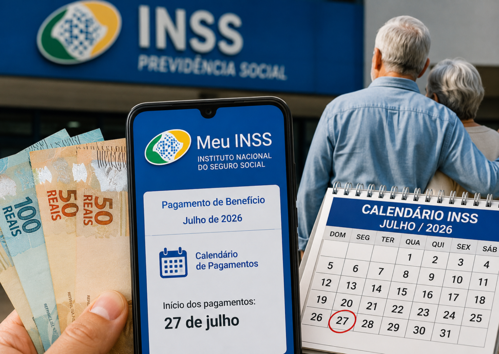 INSS começa a pagar julho no dia 27; confira seu benefício